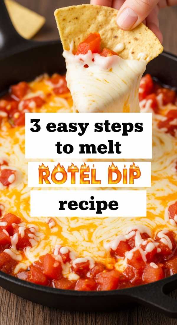 3 Easy Steps To Melt Rotel Dip Recipe 6a0016110e403