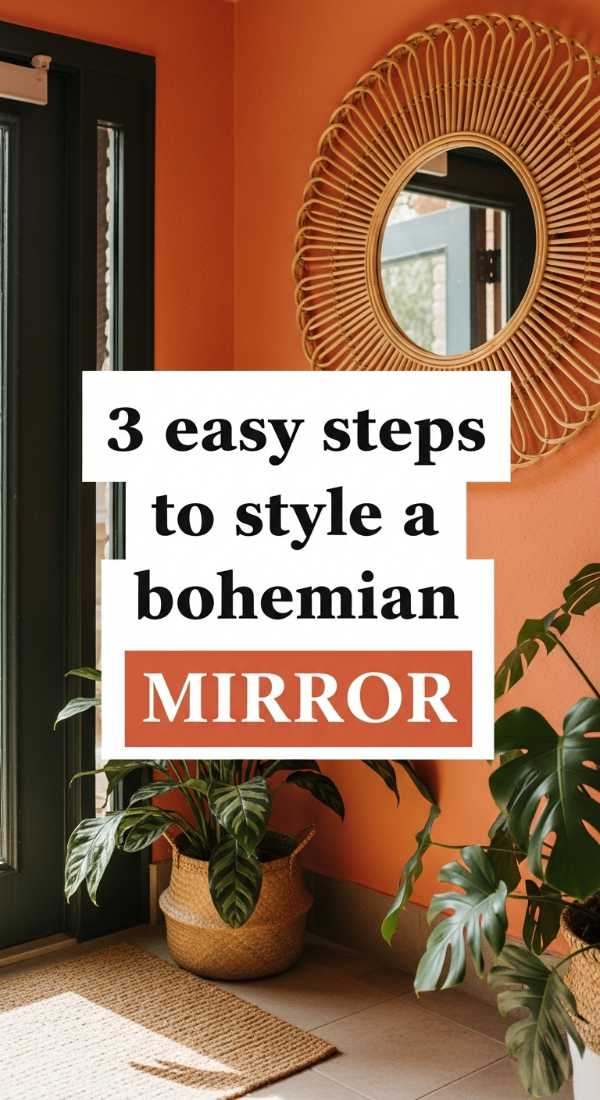 3 Easy Steps To Style A Bohemian Mirror 6a0326f0bf2c5