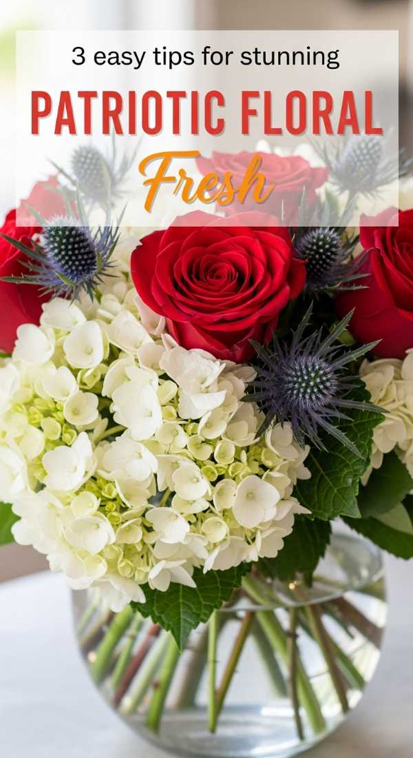3 Easy Tips For Stunning Patriotic Floral Designs 6a0d98b19594b