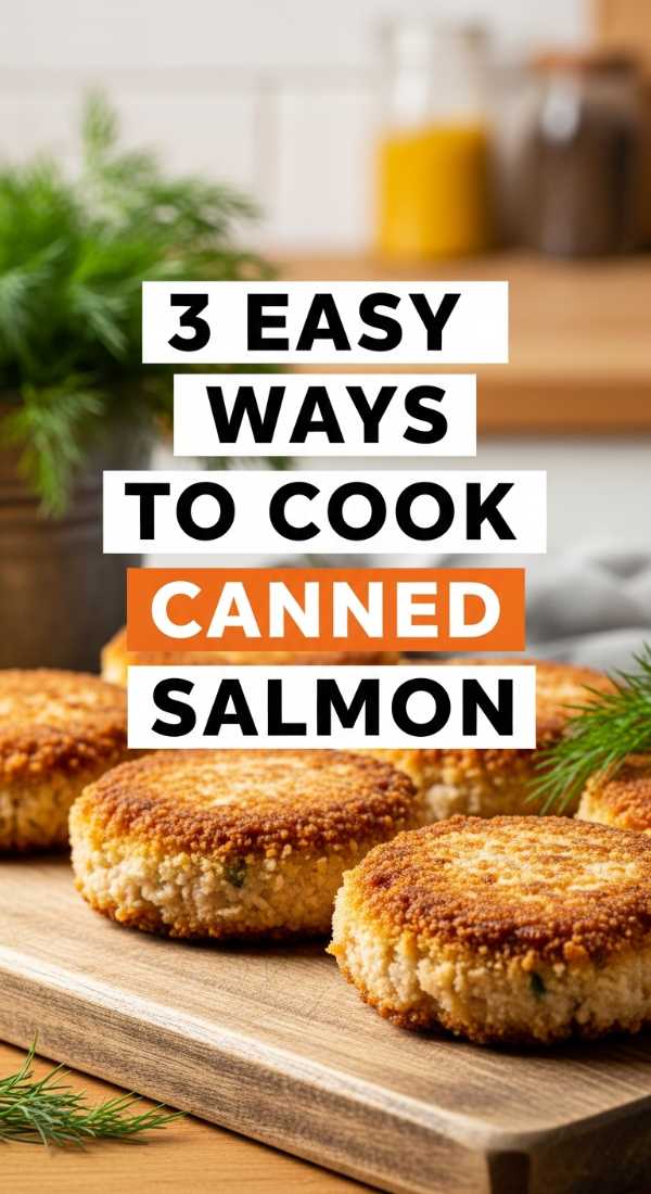 3 Easy Ways To Cook Canned Salmon 6a142b47ddfae