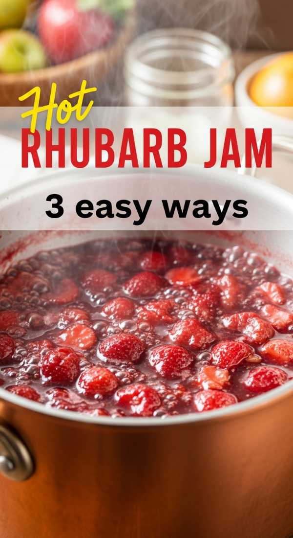 Beyond the Pie: The Ultimate Guide to Summer Rhubarb 3 Easy Ways To Cook Strawberry Rhubarb Jam 6a00269b2be33