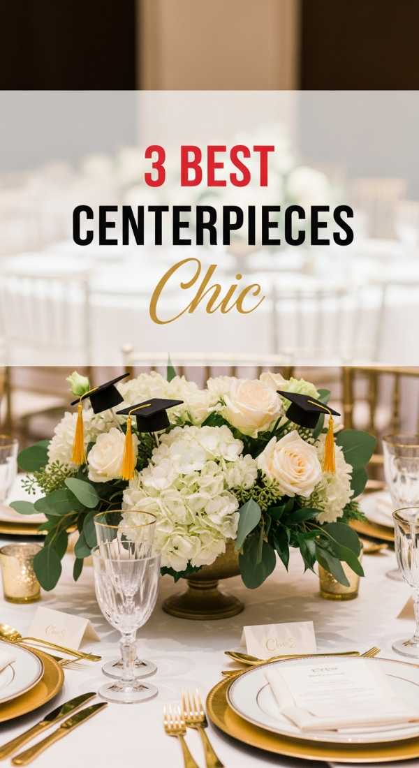 3 Easy Ways To Make Graduation Party Centerpieces 69f478e7b1f5f