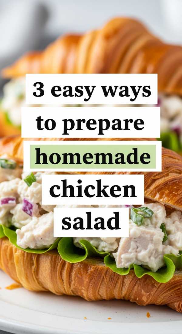 3 Easy Ways To Prepare Homemade Chicken Salad 6a06c9053969c