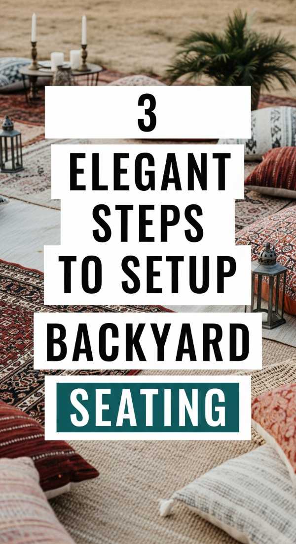 3 Elegant Steps To Setup Backyard Seating 69f5dcaa2e3cd