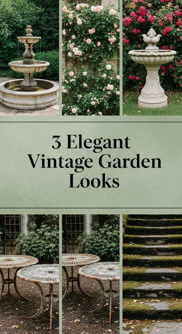 3 Elegant Vintage Garden Looks 6a035b791949c