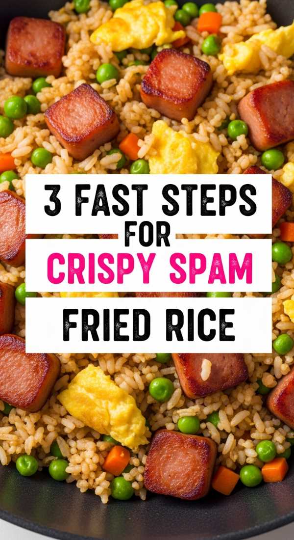 From Pantry to Plate: The Lazy Cook's Guide to Quick Dinners 3 Fast Steps For Crispy Spam Fried Rice 6a0170c52cbb9