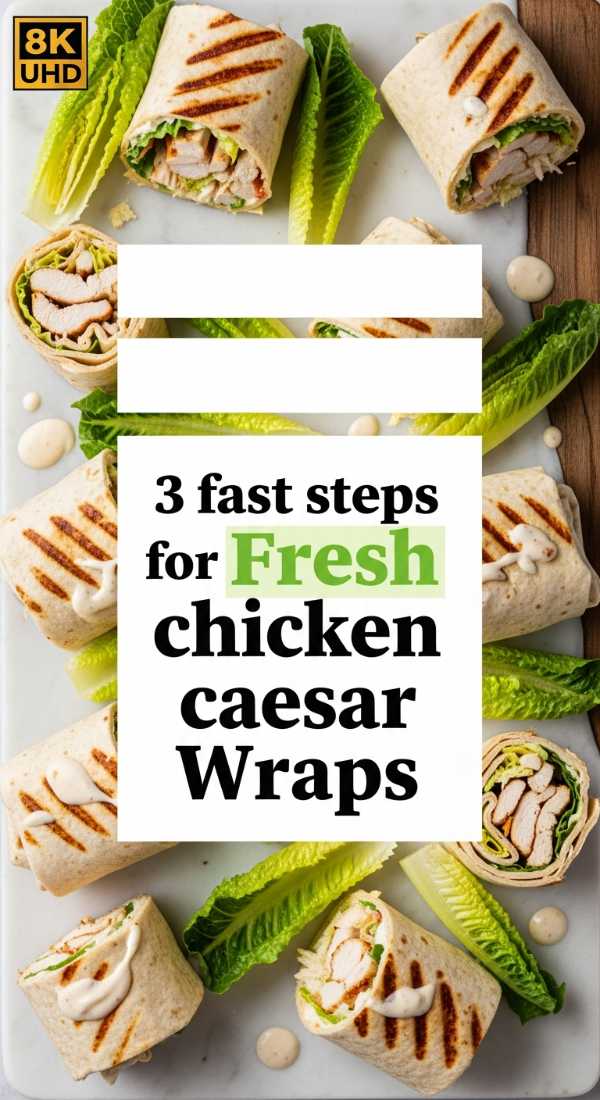 3 Fast Steps For Fresh Chicken Caesar Wraps 6a00182e27eca