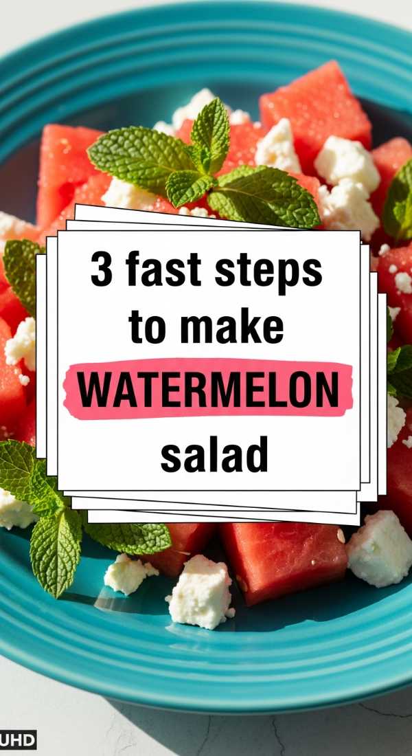 3 Fast Steps To Make Watermelon Salad 6a0703831f4fb