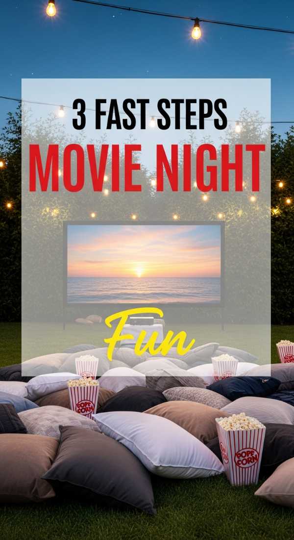 3 Fast Steps To Set Up An Outdoor Movie Night 69f86c6f1011e