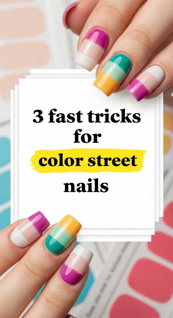 Chaos to Couture: How to Master the Colorful Junk Nail Trend 3 Fast Tricks For Color Street Nails 6a0f0b7b71f88