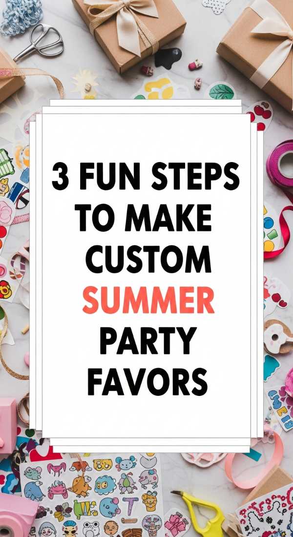 3 Fun Steps To Make Custom Summer Party Favors 6a0de73a1fbfb