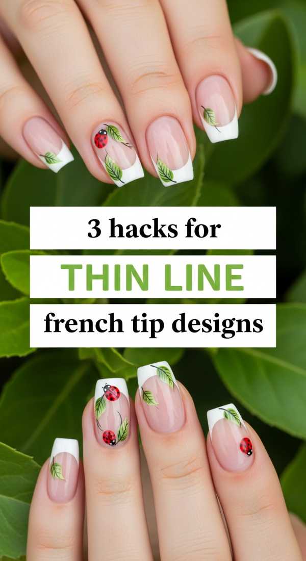 3 Hacks For Thin Line French Tip Designs 6a1a997140bec