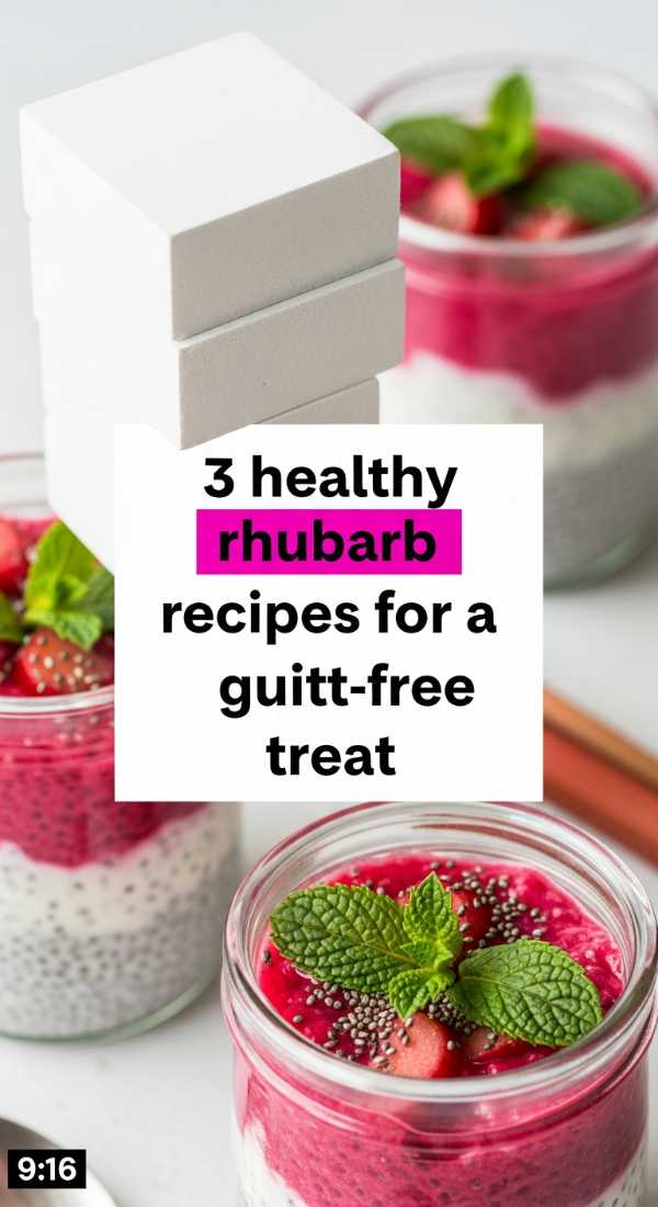 3 Healthy Rhubarb Recipes For A Guilt Free Treat 69fd8aa1eb2ad