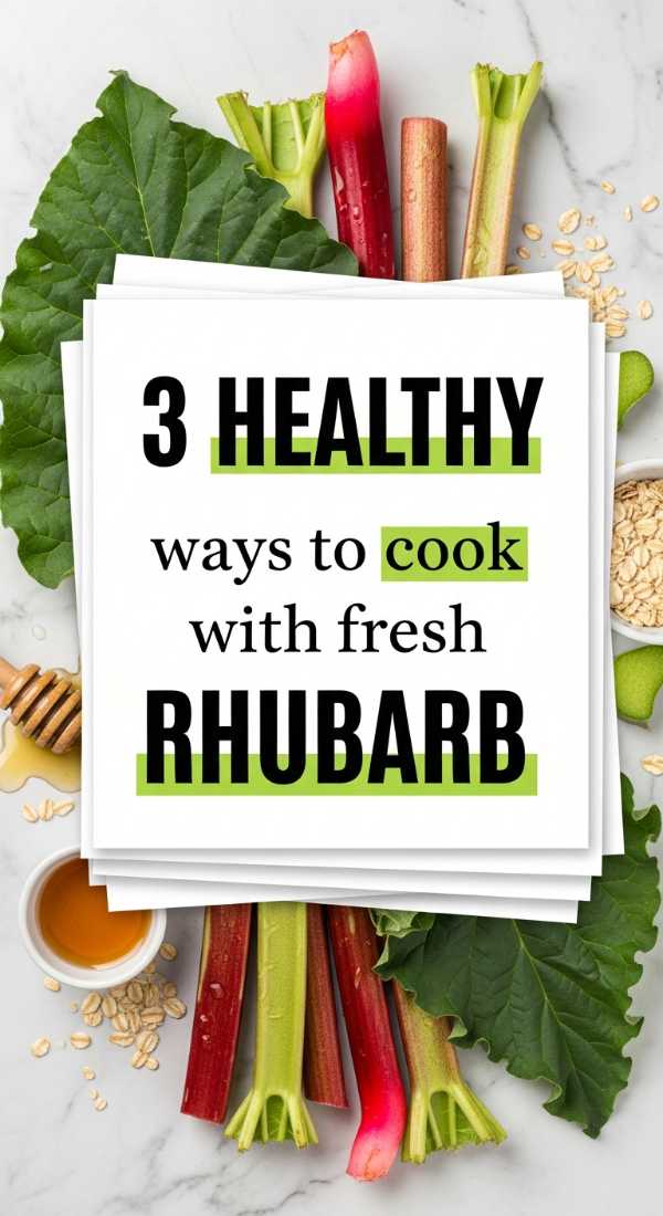 3 Healthy Ways To Cook With Fresh Rhubarb 69fd8cc206c40