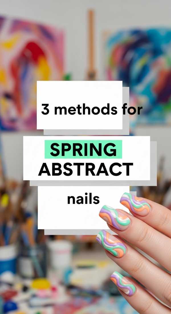 3 Methods For Spring Abstract Nails 69ff5ab56b3fc