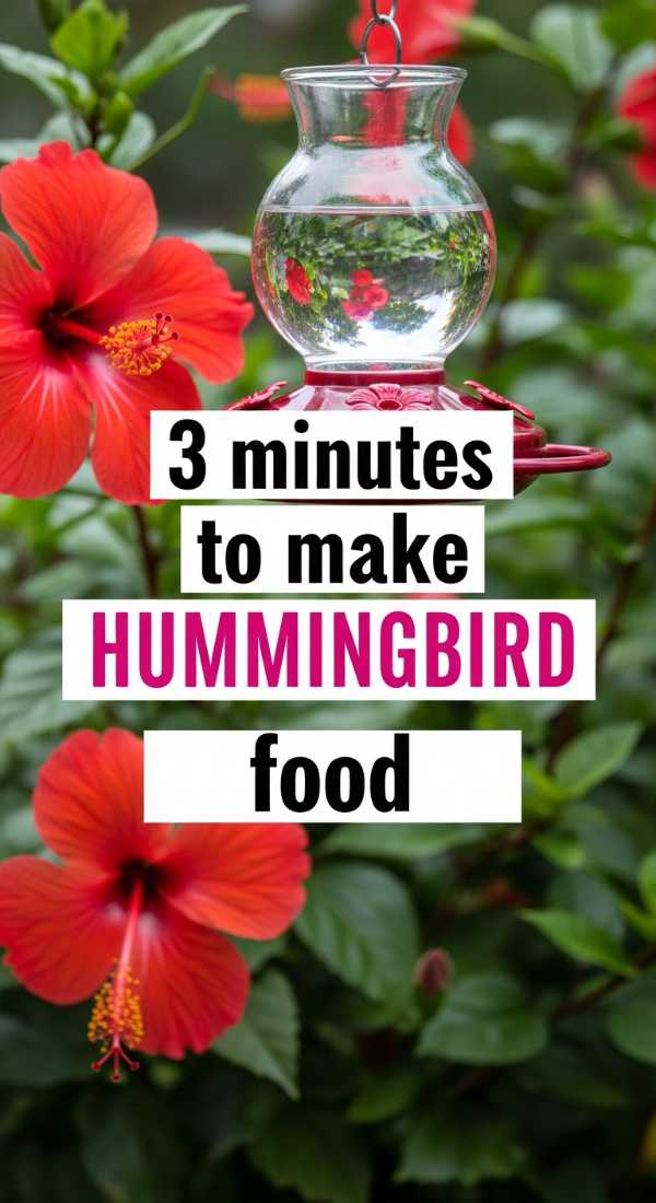 3 Minutes To Make Hummingbird Food 6a1093879edb5