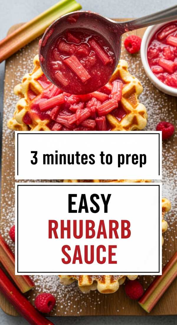3 Minutes To Prep Easy Rhubarb Sauce 6a017db3c11d0