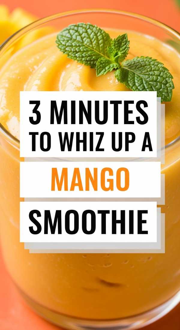3 Minutes To Whiz Up A Mango Smoothie 69f6f4bb9366d