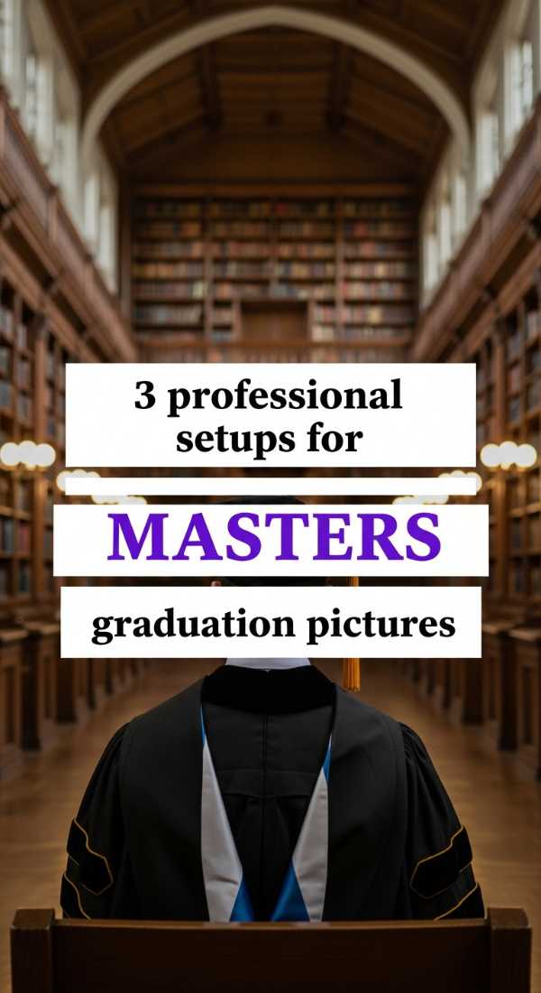 3 Professional Setups For Masters Graduation Pictures 69f47ee3d764d