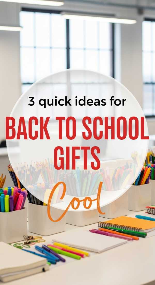 3 Quick Ideas For Back To School Gifts 6a0d98bbd9d83
