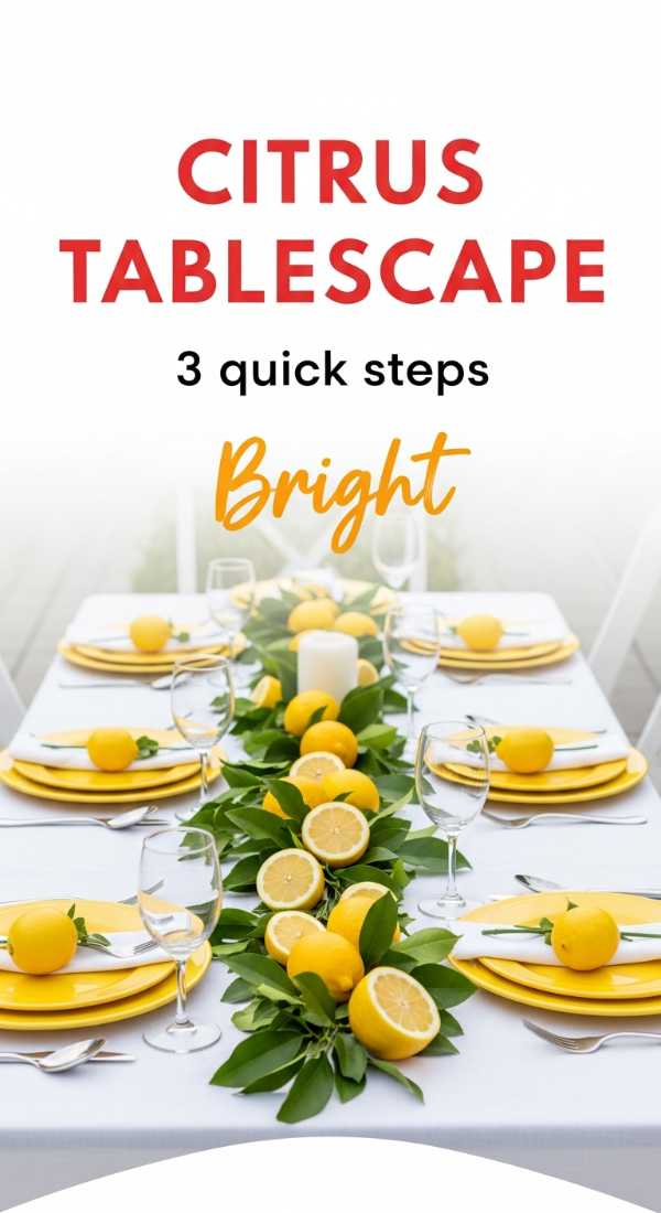3 Quick Steps To A Perfect Citrus Tablescape Design 6a0213c06aeaa