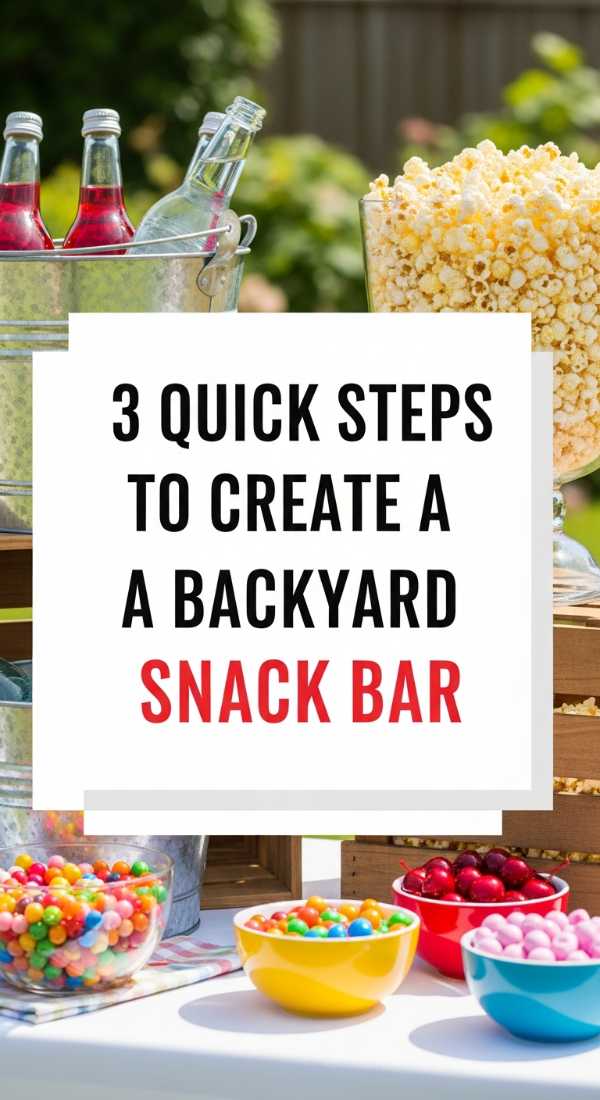 3 Quick Steps To Create A Backyard Snack Bar 6a021b26cdea3
