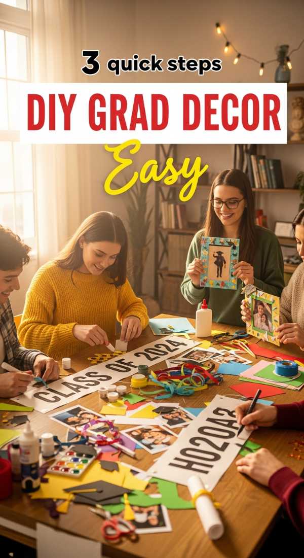 3 Quick Steps To Make Diy Grad Decor 6a056f8268e78