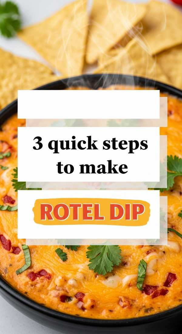 3 Quick Steps To Make Rotel Dip 6a00182392a95
