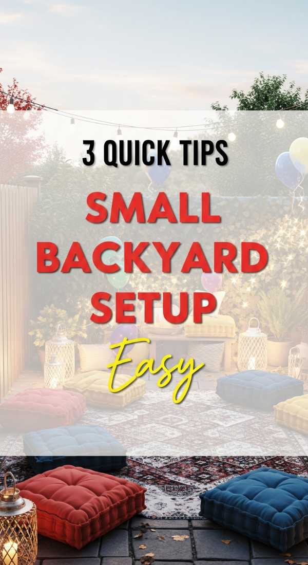 3 Quick Tips For A Small Backyard Setup 6a0213b08c208