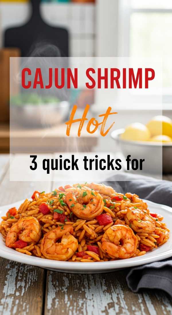3 Quick Tricks For Spicy Cajun Shrimp Orzo 69f860b6e8933