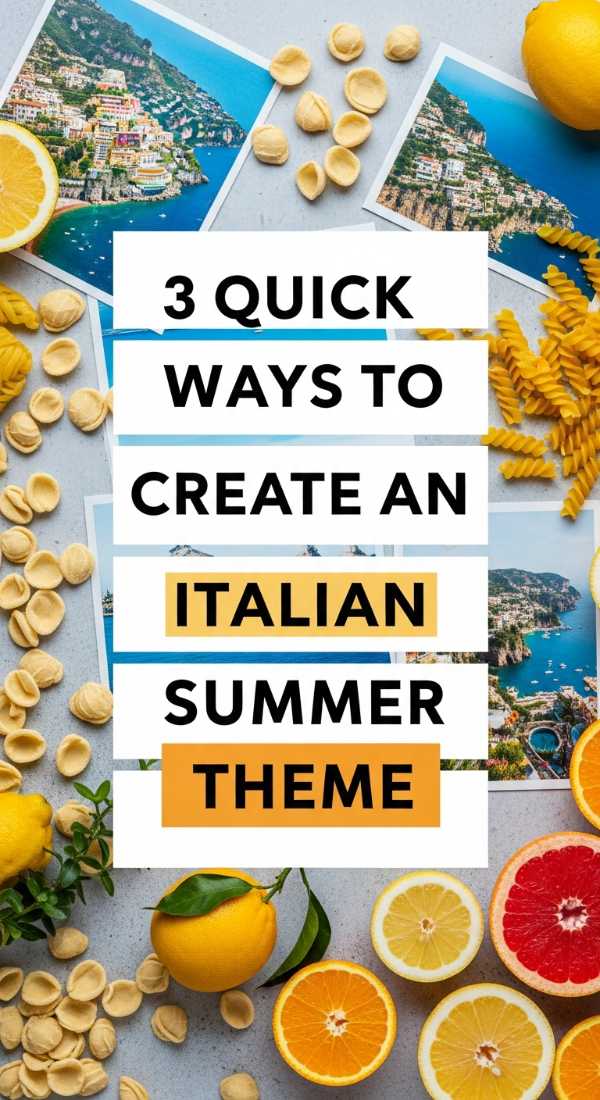 Sip, Snack, and Sun: How to Throw the Perfect Italian Summer Soiree 3 Quick Ways To Create An Italian Summer Party Theme 6a0deef4c0a9f