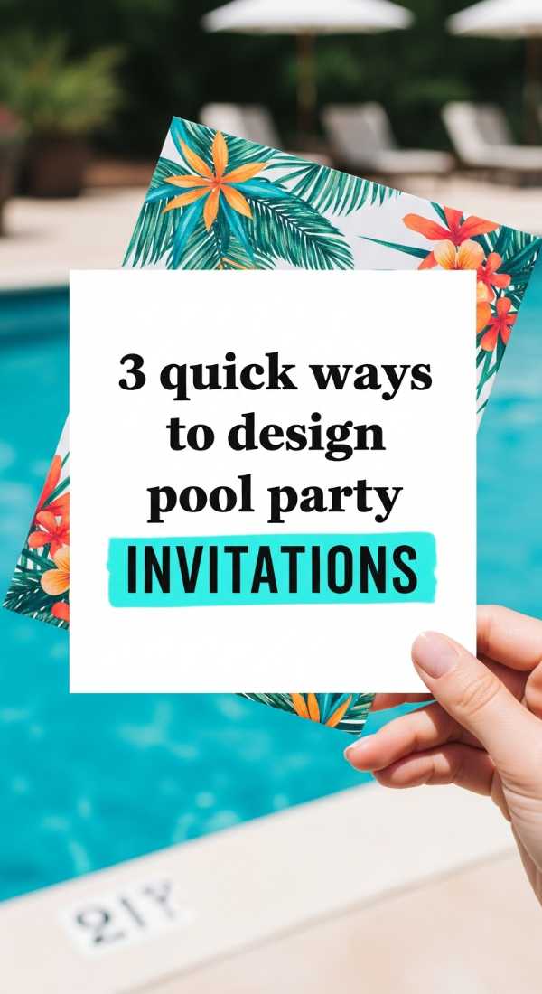3 Quick Ways To Design Pool Party Invitations 6a0def2176ee4