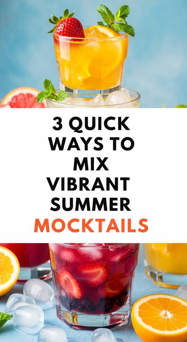 3 Quick Ways To Mix Vibrant Summer Mocktails 6a06c91068401