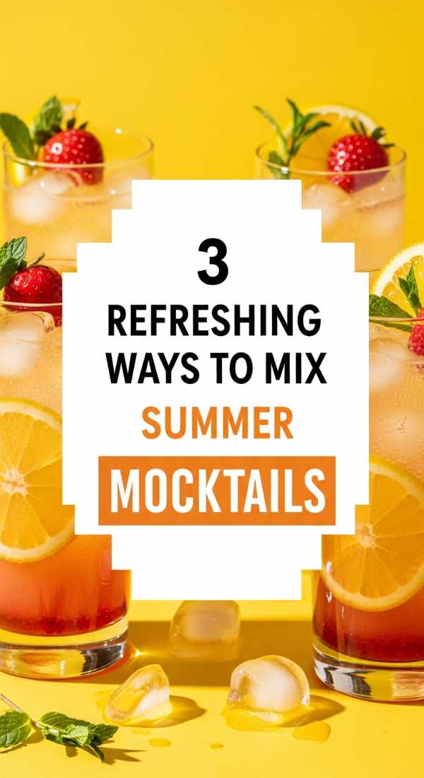 3 Refreshing Ways To Mix Summer Mocktails 6a06c38b238ed