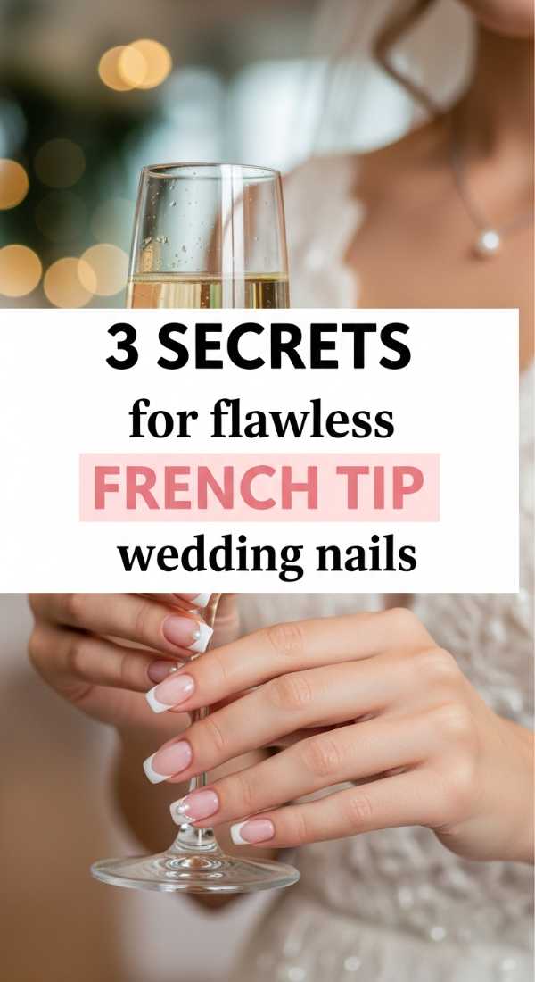 3 Secrets For Flawless French Tip Wedding Nails 6a0059ef9e2a0