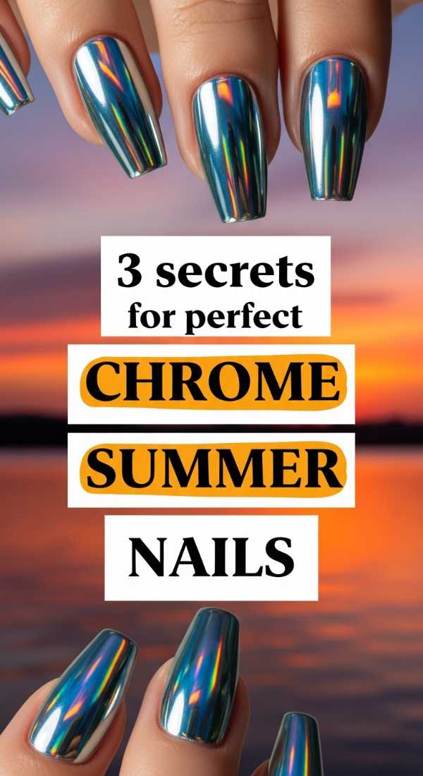 3 Secrets For Perfect Chrome Summer Nails 6a031a13ed859