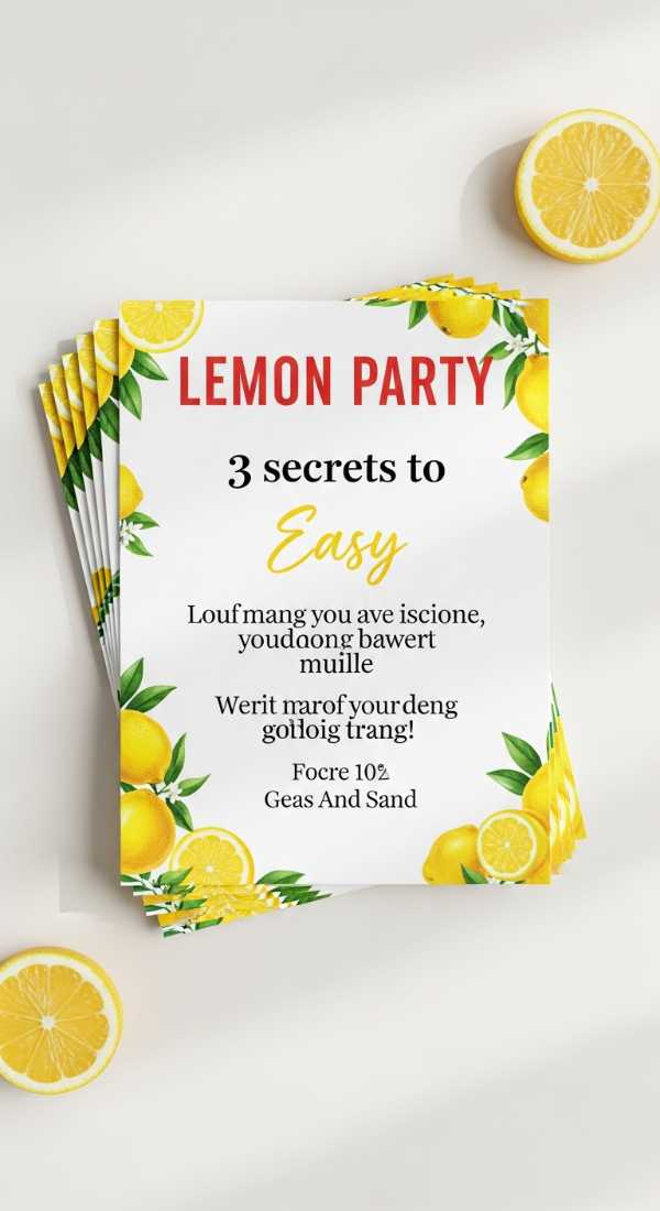 3 Secrets To Designing Lemon Party Invites 6a0213c20740a