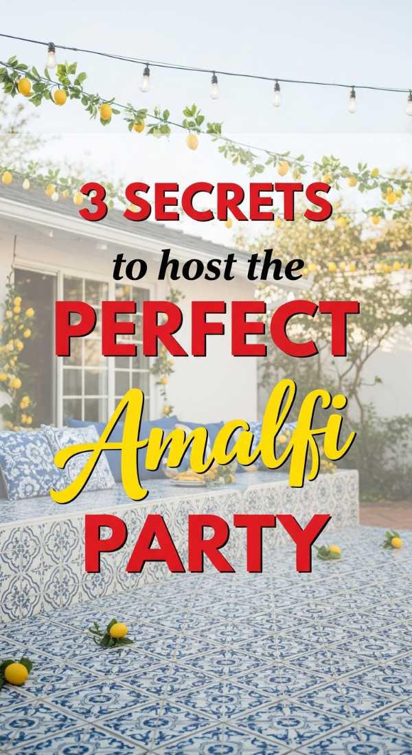 3 Secrets To Host The Perfect Amalfi Summer Party 6a002e2e63225