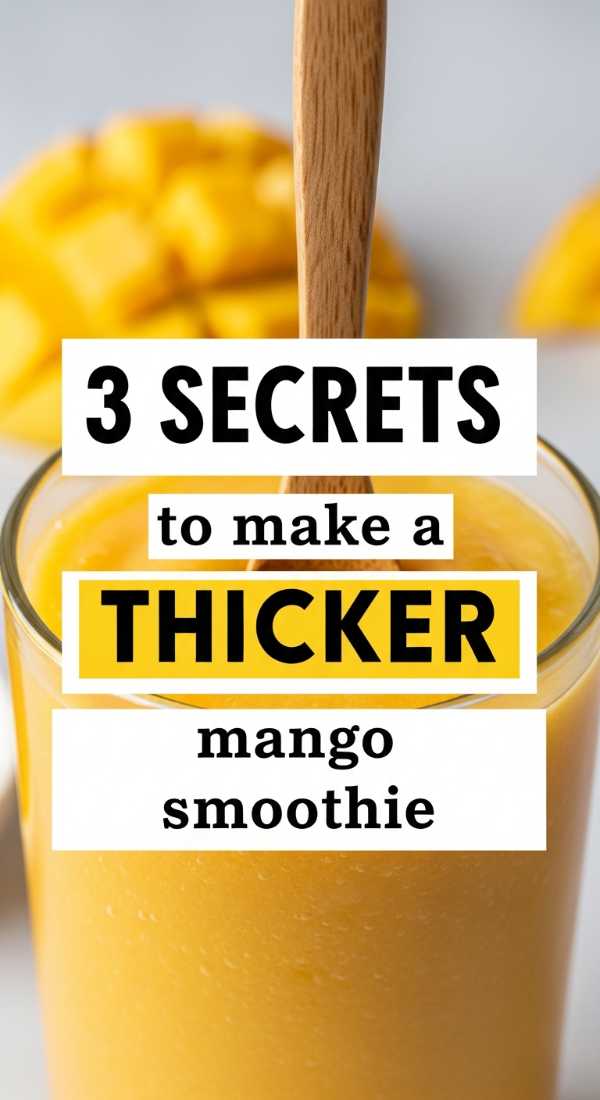 3 Secrets To Make A Thicker Mango Smoothie 69f47c69173d4