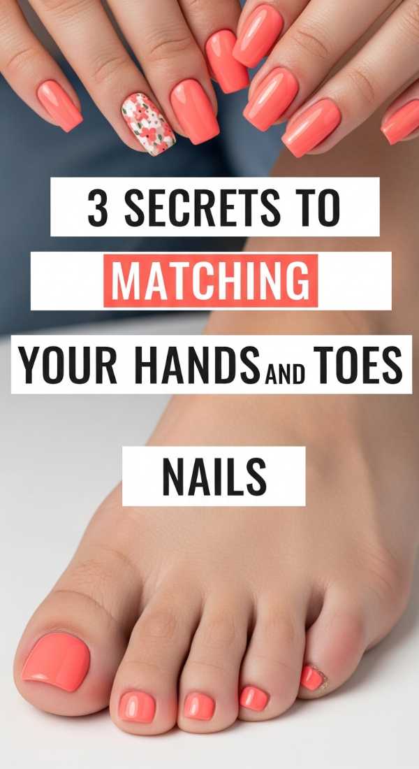 3 Secrets To Matching Your Hands And Toes Nails 6a0597c69a697
