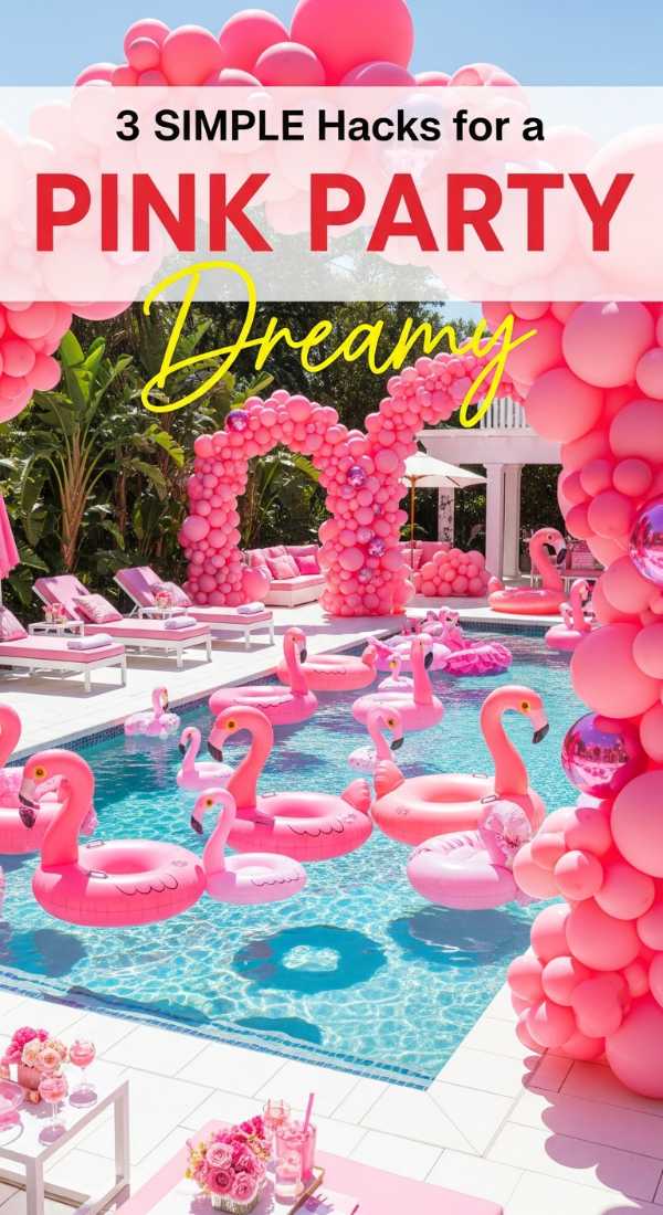 3 Simple Decor Hacks For A Pink Pool Party Aesthetic 6a0dbf921e09e