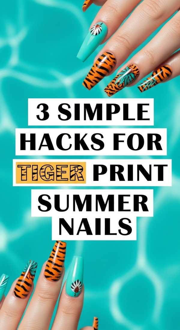3 Simple Hacks For Tiger Print Summer Nails 6a0f0db07b844
