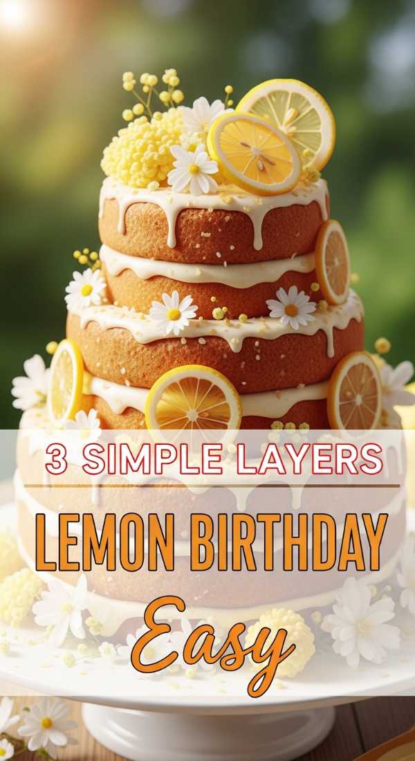 3 Simple Layers For A Lemon Birthday Cake 6a0213b9dbeaa