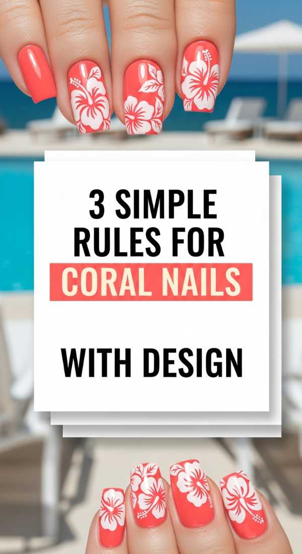 3 Simple Rules For Coral Nails With Design 6a059cc28f688