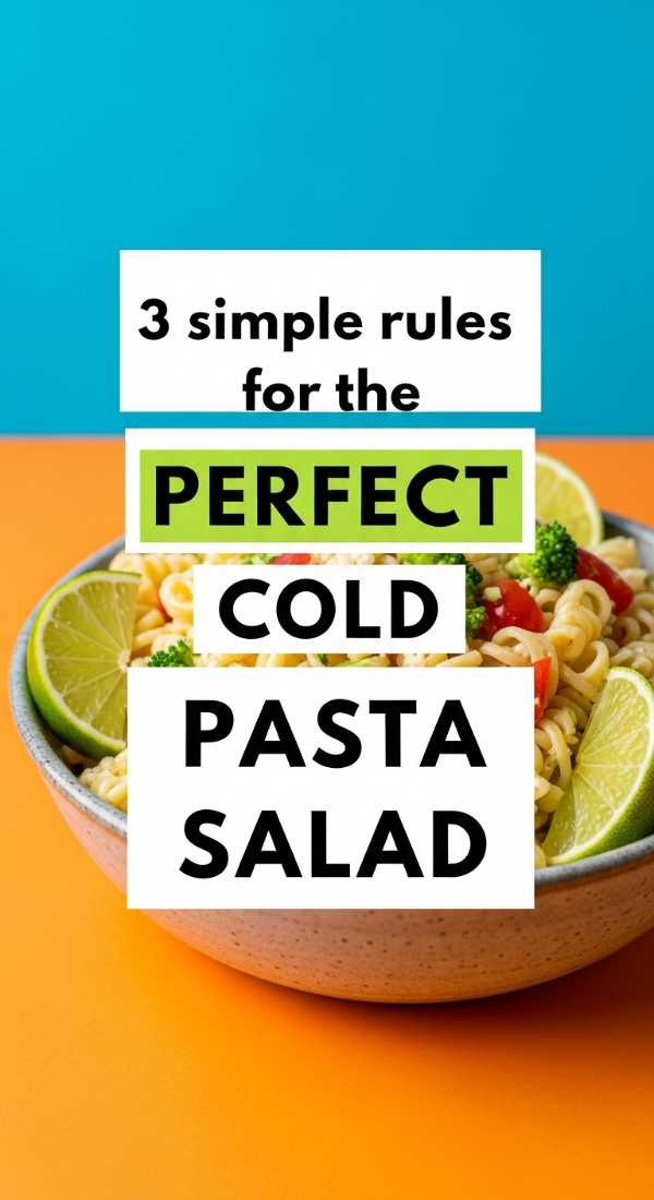 From Bangkok to Bologna: Irresistible Thai Fusion Pasta Masterpieces 3 Simple Rules For The Perfect Cold Pasta Salad 6a10a0a797324