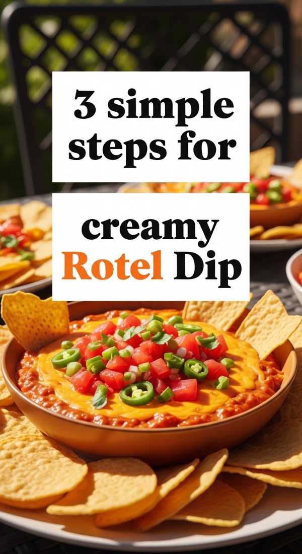 3 Simple Steps For Creamy Rotel Dip 6a00160341e77
