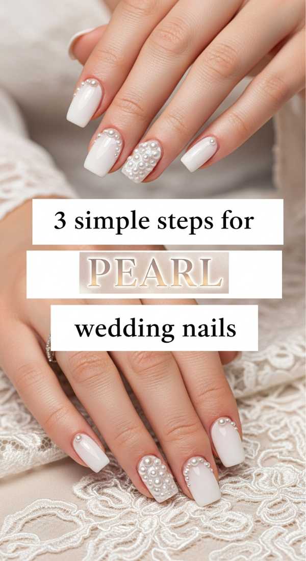 3 Simple Steps For Pearl Wedding Nails 6a0059d88285f