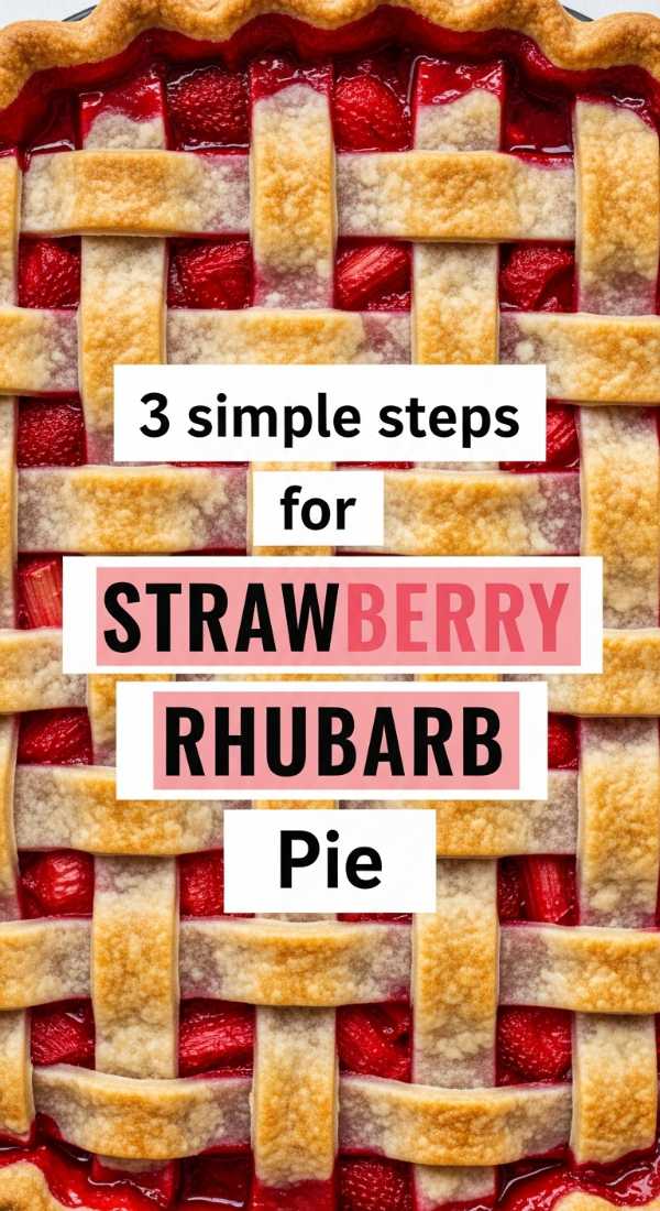 3 Simple Steps For Strawberry Rhubarb Pie 69fc19055e505