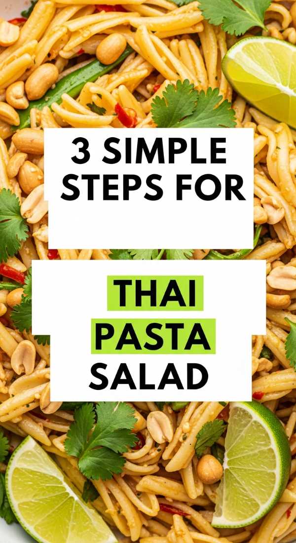 3 Simple Steps For Thai Pasta Salad 6a1097a4c70fb