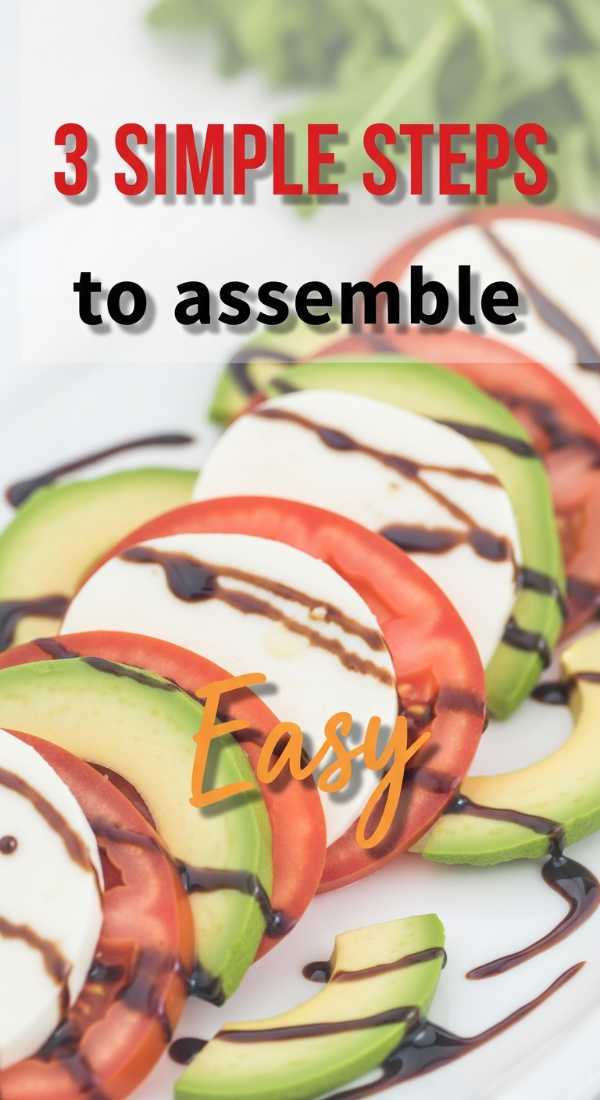 3 Simple Steps To Assemble Avocado Caprese 69fd78d01afe3